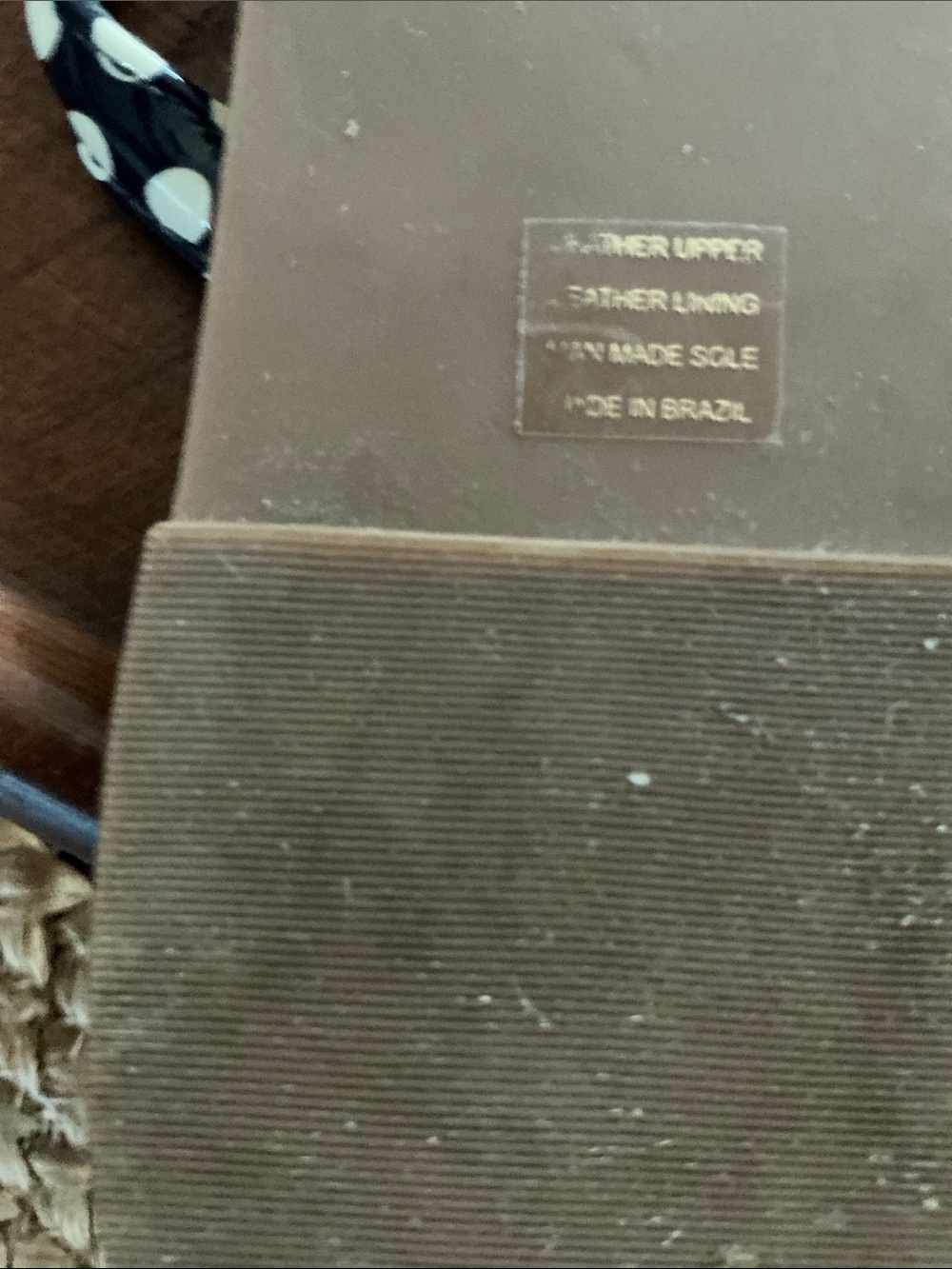 Tory Burch Navy Polka Dot Flip Flops - Picture 3 of 3